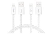 USB kabel - Belkin BoostCharge Lightning cable - MFI Certified - 1.5 m - BBD012HQ05WH2PK