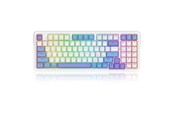 Tastatur - REDRAGON K664WBP-RGB-PRO Gloria Pro keyboard - Gaming Tastatur - Amerikansk engelsk - Hvid - K664WBP-RGB-PRO