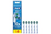 Eltandbørste - Oral-B Tandbørstehoveder Precision Clean - 6 pcs - 8006540894088