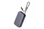 Powerbank - Aukey Spark Sling 30W Powerbank - Grå - 10000 mAh - PB-Y47