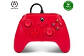 Spil tilbehør - PowerA Kablet controller til Xbox Series X|S - Rød - Wired Controller - Microsoft Xbox One - 1519366-01