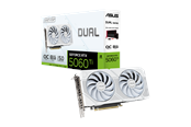 Grafikkort - ASUS GeForce RTX 5060 Ti DUAL OC White - 8GB GDDR7 RAM - Grafikkort - 90YV0MP5-M0NA00