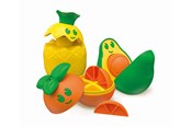 Babylegetøj - Clementoni Baby Stacking Fruit 12pcs. - 17512