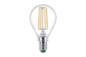 Lyskilder - Philips LED pære P45 Krone 806lm 3,8W/827 (60W) Klar E14 - 929004586001