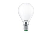 Lyskilder - Philips LED pære P45 Krone 806lm 3,8W/827 (60W) Mat E14 - 929004586101