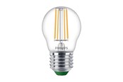 Lyskilder - Philips LED pære P45 Krone 806lm 3,8W/827 (60W) Klar E27 - 929004586201