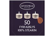 Boligindretning - Asp-Holmblad Fyrfadslys Stearin 6t. - 68722