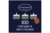 Boligindretning - Asp-Holmblad Fyrfadslys Stearin 6t. - 68744
