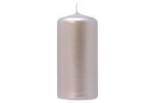 Boligindretning - Asp-Holmblad Bloklys Metallic Silver - 69810