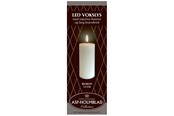 Boligindretning - Asp-Holmblad LED-Voks bloklys - 99504