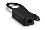 Netværksadapter (netkort, printserver mv.) - Unisynk USB-C to Network Adapter - Black - 10379