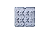 Hunde - Nordic Paws - Lickmat Flower - Grey - 20x20cm - 700024101242