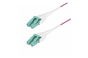 Netværkskabel - StarTech.com 40m (131ft) LC/LC (UPC) OM4 Multimode Fiber Optic Cable - patch cable - 40 m - erika violet - Lilla - 40m - OM4RLCLC40M