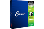 Musik & DJ Instrumenter - Elixir Strings 19002 - Nikkelbelagt stål - Elektriske strenge - Optiweb - Super Light (09-42) - CEL 19002