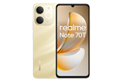 Mobil - realme Note 70T 64GB/4GB - Beach Gold - 631011006473