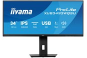 Skærm - 34" iiyama ProLite XUB3493WQSU-B6 - 3440x1440 - 120Hz - IPS - XUB3493WQSU-B6