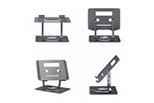 Systemtilbehør (kølepasta mv.) - StarTech.com - notebook stand - 360° rotating base - ATFR-LAPTOP-RISER