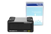 Optiske Drev (DVD / BR / Floppy) - Tandberg Data Overland-Tandberg RDX QuikStor RDX drive - SuperSpeed USB 3.0 - external - with 1 TB Cartridge - Andet - USB 3.0 - Sort - 8864-RDX