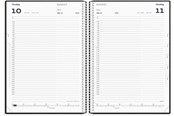 Calendar - Mayland Timekalender sort PP-plast 2027 - 17218000
