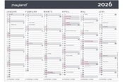 Calendar - Mayland Kontorkalender Moderne A5 2026 - 16058050