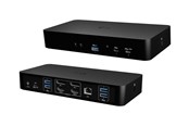 Dockingstation - I-Tec - docking station - USB-C / USB4 / Thunderbolt 3 / Thunderbolt 4 / Thunderbolt 5 /USB-A - 2 x HDMI 2 x DP - 1GbE - CAINTGDUAL4KDOCPD