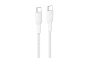 USB kabel - Belkin USB-C TO USB-C 240W 2.0 BRAIDED PCR 3M WHITE - CAB025HQ3MWH