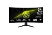 Skærm - 34" MSI MAG 346CQ - 3440x1440 (UWQHD) - 180Hz - VA - MAG 346CQ