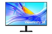 Skærm - 37" Samsung ViewFinity S8 S37D804UAU - 3840x2160 (4K) - 60Hz - VA - 90W USB-C - KVM switch - LS37D804UAUXEN