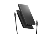 Powerbank - Spigen Essential 10 -000mAh 22.5W Portable Charger - black EA2210 Powerbank - Sort - 10000 mAh - ABA09431