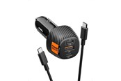Mobil - Adaptere & Opladere - Spigen Essential 113W Car Charger EV1133 - black - ACP09543