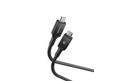 USB kabel - Spigen Essential 100W - USB-C <-> USB-C - 1m - Sort - ACA09459
