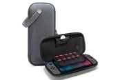 Spil tilbehør - Spigen Klasden Pouch - charcoal gray - Nintendo Switch 2 - Miscellaneous Tilbehør til spillekonsol - Nintendo Switch 2 - AGP10204