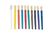 Kreativt Legetøj - Colorations - Plastic Thick Paint Brushes 10 pcs. - 10PCB
