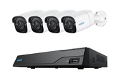 Videoovervågning - REOLINK NVS8-5MB4 PoE Overvågningssæt med 4x 5MP Bulletkameraer & 2TB NVR - NVS8-5MB4