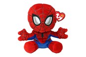 Plys - Ty Beanie Babies Marvel Spiderman Soft 15cm - 2012371