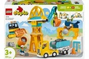 LEGO®  - LEGO DUPLO 10476 3-i-1 Byggeplads med køretøjer - 10476
