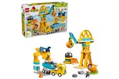 LEGO®  - LEGO DUPLO 10476 3-i-1 Byggeplads med køretøjer - 10476