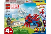 LEGO®  - LEGO Super Heroes Marvel 11206 Spidey på sin motorcykel mod Rhino - 11206