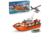 LEGO®  - LEGO City 60504 Kystvagtens redningsbåd og helikopter - 60504