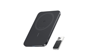Powerbank - Anker MagGo Power Bank 5K Slim - Black Powerbank - Sort - 5000 mAh - A1665H11