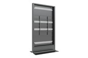 Vægbeslag, AV-Beslag & AV-Møbler - Multibrackets M Pro Series stand - covered - enclosure totem - black - Max 60 kg - recommended for 98" - 7340234810581
