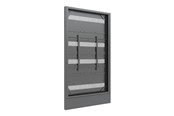 Vægbeslag, AV-Beslag & AV-Møbler - Multibrackets M Pro Series stand - covered - enclosure totem - black - Max 60 kg - recommended for 86" - 7340234810574