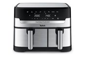 Andre køkkenapparater - Tefal Dual Easy Fry & Grill EY905D10 - double hot air fryer - stainless steel - EY905D10