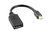 Skærmkabel - Lanberg DisplayPort adapter - 12 cm - AD-0003-BK