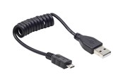 USB kabel - Gembird CC-MUSB2C-AMBM-0.6 - USB cable - Micro-USB Type B to USB - 60 cm - CC-MUSB2C-AMBM-0.6M