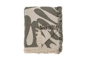 Boligindretning - Bloomingville - Alk Throw - Green - Cotton - 82058457