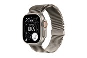 Smartwatch & Sportsur - Apple Watch Ultra 3 GPS + Cellular 49mm Natural Titanium Case with Natural Titanium Milanese Loop - Small - MEWW4DH/A