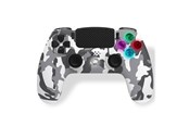 Spil tilbehør - Freaks And Geeks Wireless Controller for PS4 with 3.5mm jack slot - LED - White Camo - Wireless Controller - Sony PlayStation 4 - 140142C