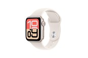 Smartwatch & Sportsur - Apple Watch SE 3 GPS + Cellular 40mm Starlight Aluminium Case with Starlight Sport Band - S/M - MEP64QN/A