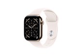 Smartwatch & Sportsur - Apple Watch Series 11 GPS + Cellular 42mm Gold Titanium Case with Light Blush Sport Band - M/L - MF8X4QN/A